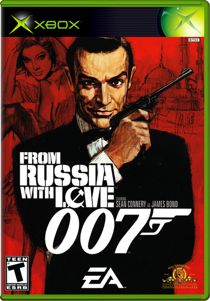 007 From Russia With Love Xbox Magnet