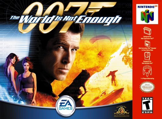007 The World Is Not Enough N64 Keychain