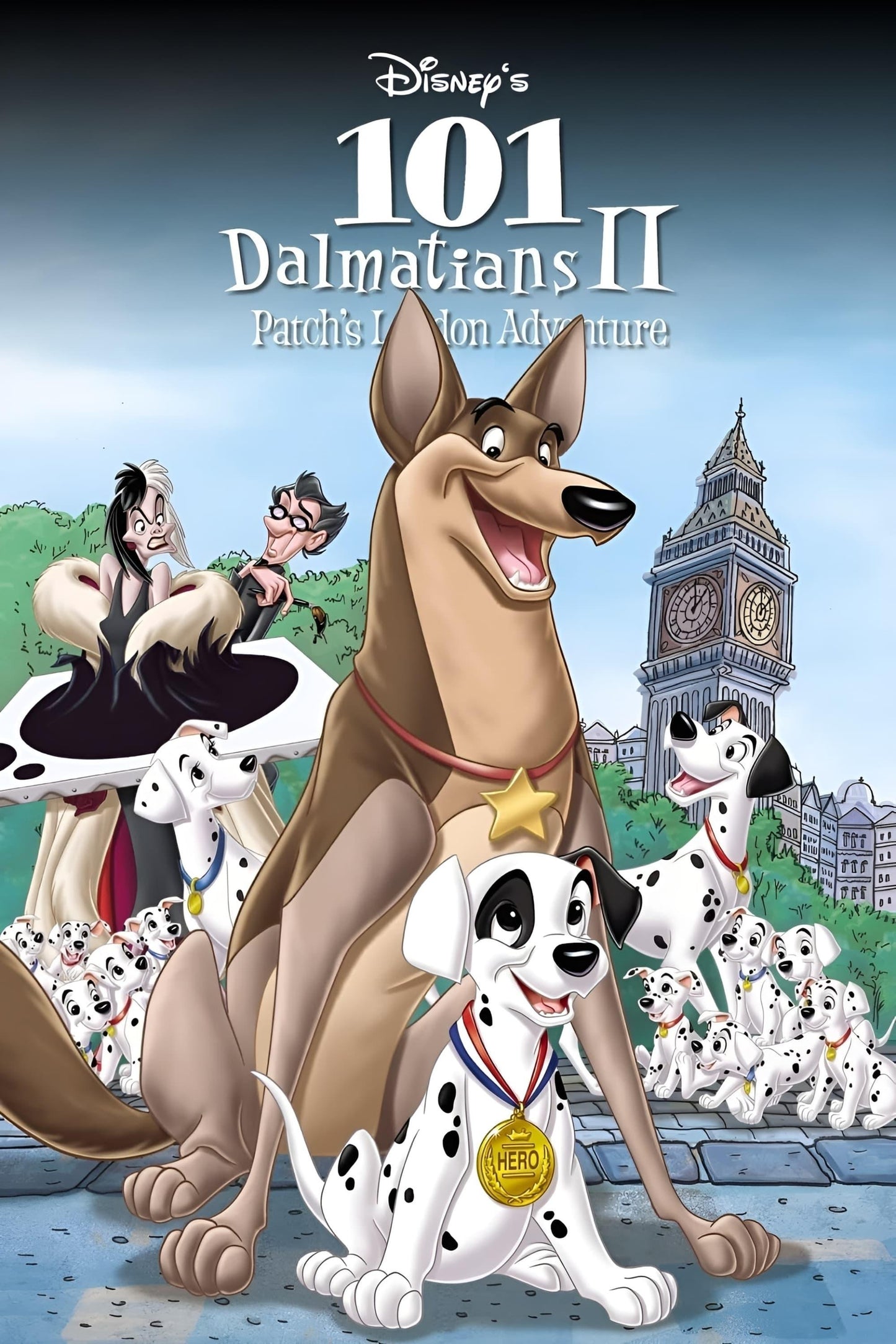 101 Dalmatians Ii Patch S London Adventure (2002) Movie Poster