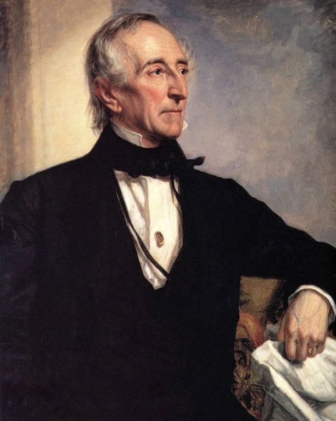 10Th Us President John Tyler Glossy Photo Painting Print Poster