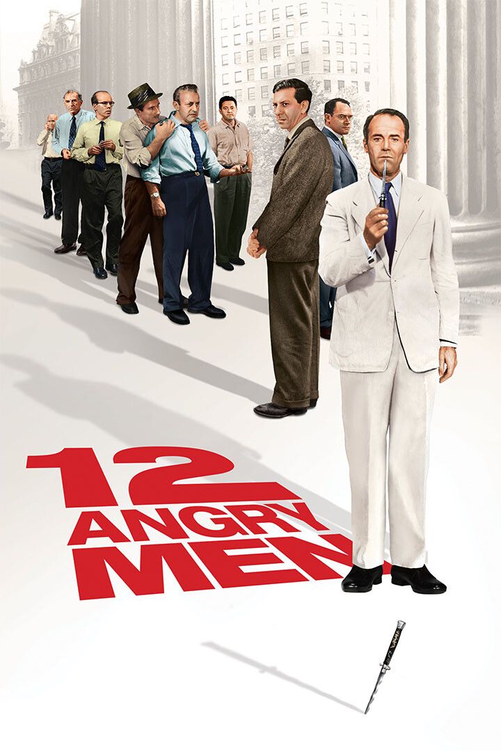 12 Angry Men Movie Crime Drama Action Print Jigsaw Puzzle