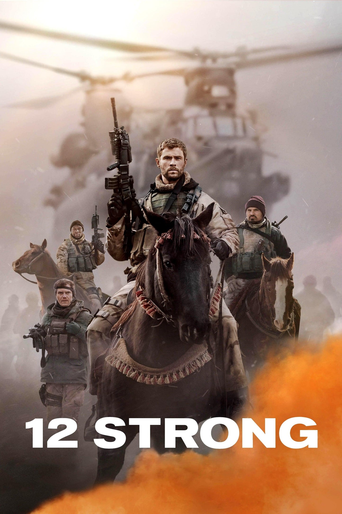 12 Strong (2018) Movie Keychain