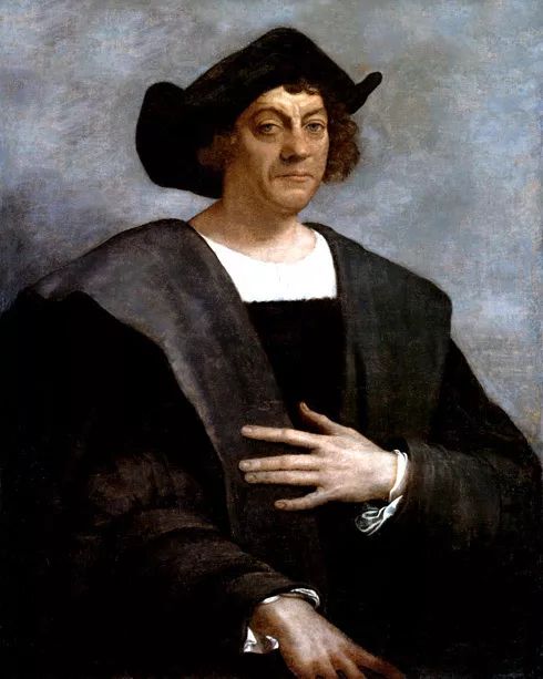 1519 Explorer Christopher Columbus Glossy Photo Painting Print Poster