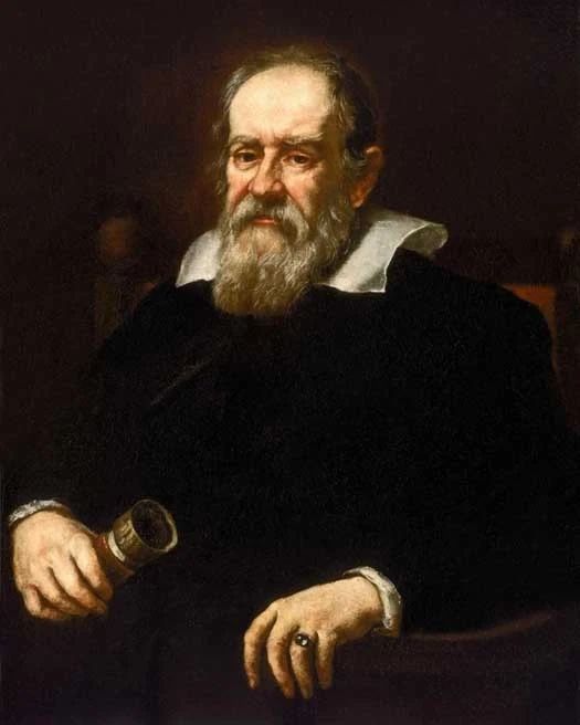 1636 Science Philosophy Galileo Galilei Glossy Photo Painting Print Poster