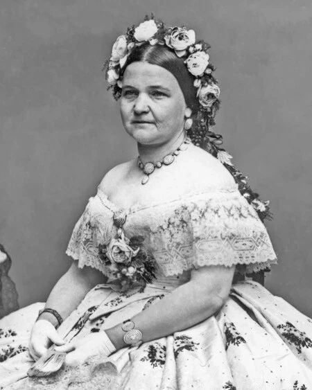 16Th First Lady Mary Todd Lincoln Glossy Photo Wife Of Abraham Print