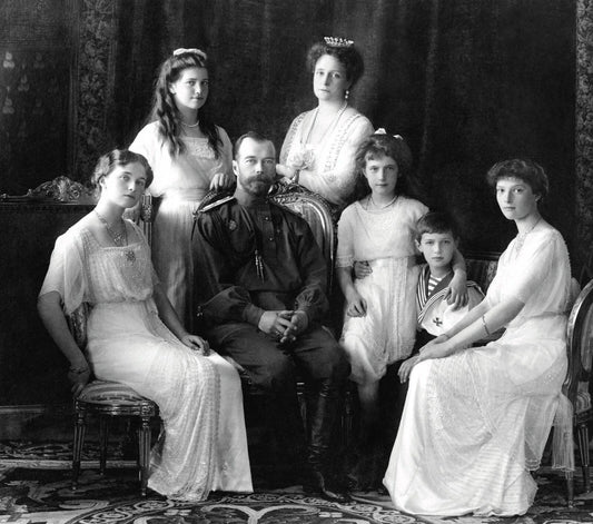 1845 Tsar Nicholas Ii Family Anastasia Russia Decor 300 Piece Jigsaw Puzzle
