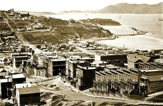 1869 The Golden Gate San Francisco Ca Vintage Retro Old 300 PCS Jigsaw Puzzle