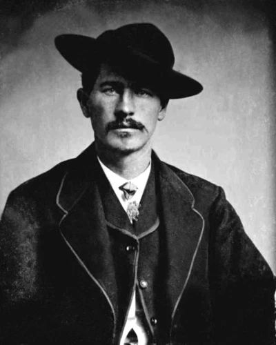 1870 Us Marshal Wyatt Earp Photo Old West Portrait Gunfighter Print