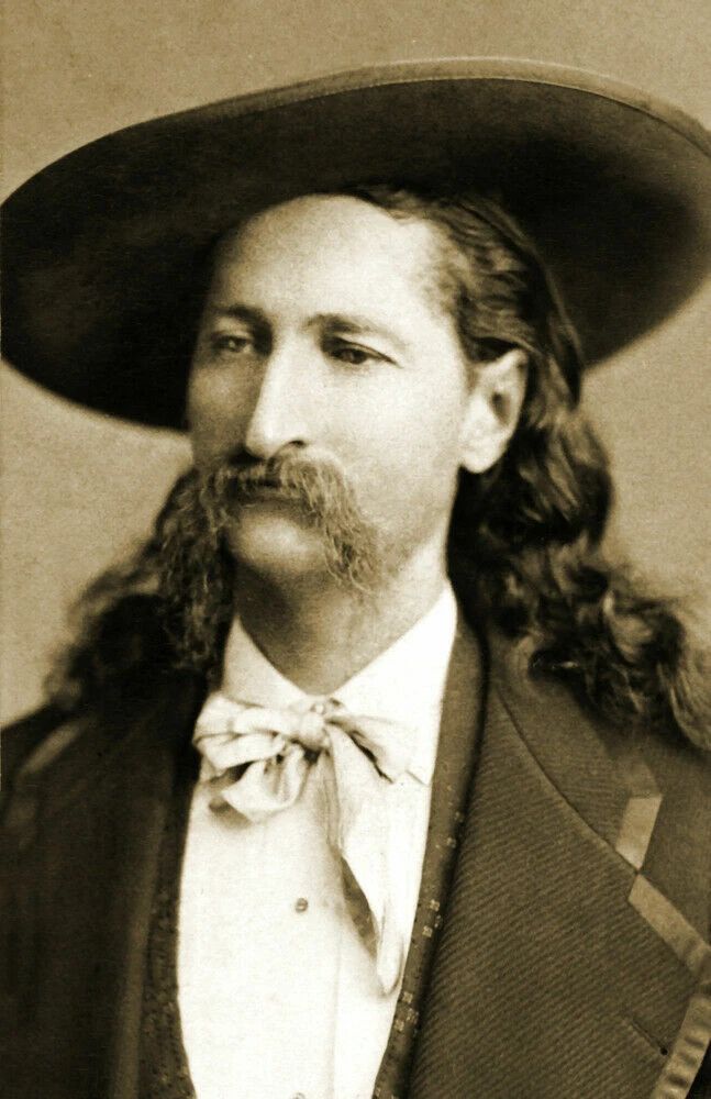 1873 James Wild Bill Hickock Old Vintage Western Reprint 300 Piece Jigsaw Puzzle