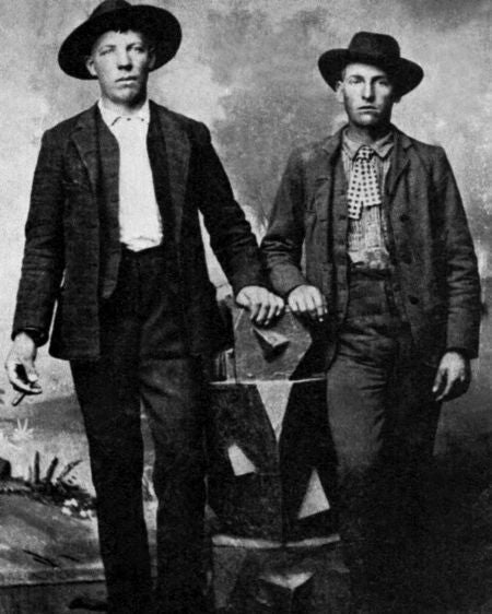 1875 Brothers Cole And Bob Younger Magnet Old West Portrait James Gang