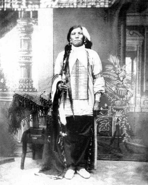 1877 Crazy Horse Glossy Magnet Native American Battle Of Little Big Horn