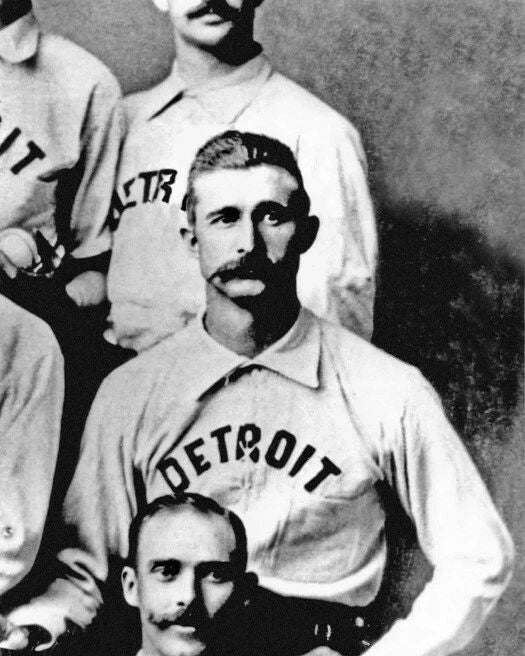 1886 Detroit Wolverines Sam Thompson Photo Reprint Baseball Poster Hof 74