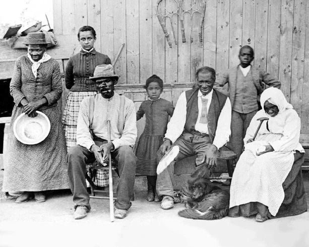 1887 Harriet Tubman And Family Glossy Photo Historical Print Poster