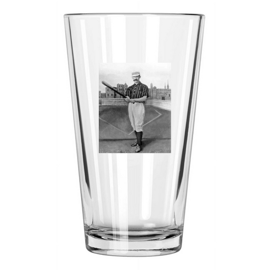 1887 New York Giants Timothy 'Tim' Keefe Photo Hof 64 1 Pint Beer Drinking Glass