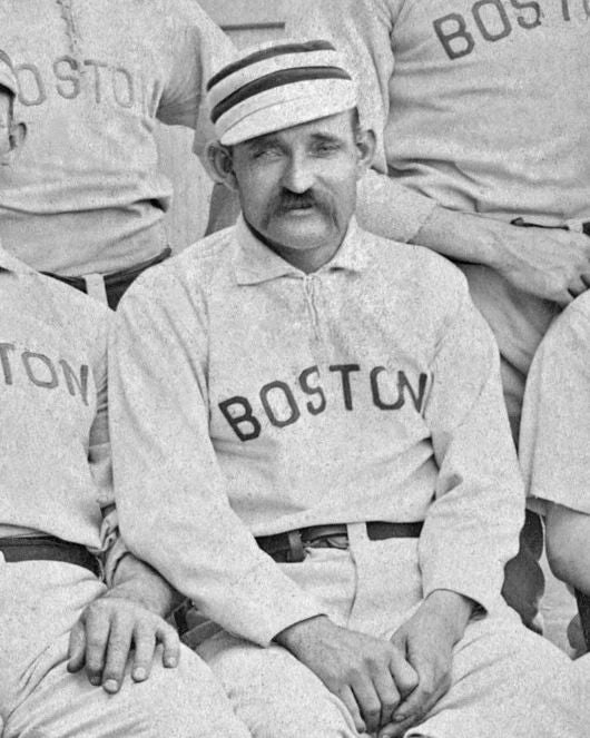 1889 Boston Red Stockings Charles 'Old Hoss' Radbourn Glossy Magnet Magnet
