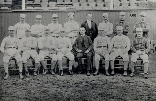 1889 Philadelphia Athletics A'S Team Magnet Baseball Picture Mlb Wide Border