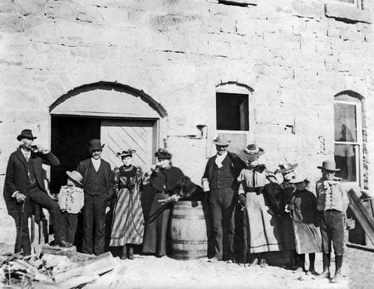 1890 1899 Mcdonnell Brewery Lewistown Mt Vintage Photo Reprint