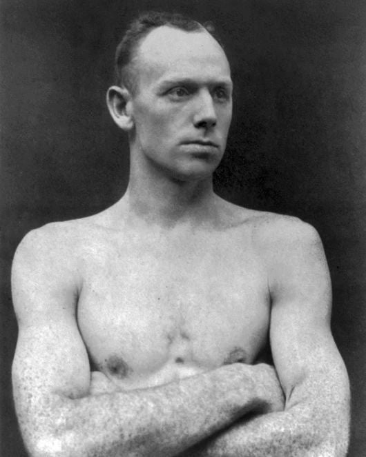 1891 Boxing Champion Bob Fitzsimmons Glossy Magnet Boxer Magnet 1