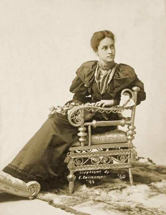 1893 Princess Kaiulani Of Hawaii Vintage Old Magnet Picture Reprint