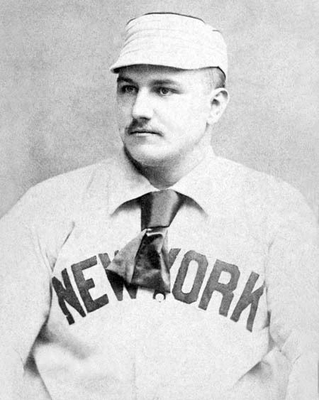 1895 New York Giants Amos Rusie Glossy Photo Vintage Baseball Reprint