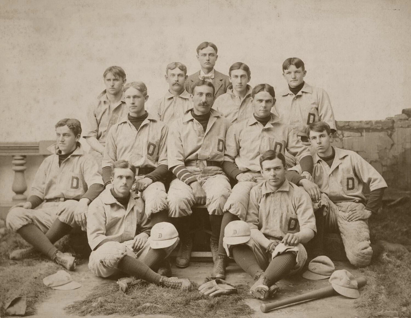 1896 Dartmouth College Nh Baseball Team Vintage Magnet Reprint