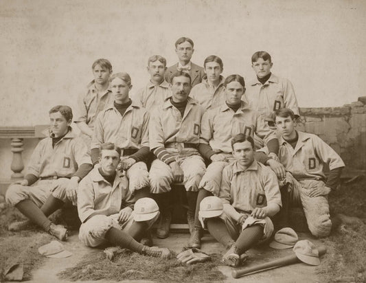 1896 Dartmouth College Nh Baseball Team Vintage Photo Reprint