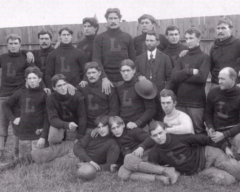 1897 Latrobe Athletic Association Team Magnet Picture Football