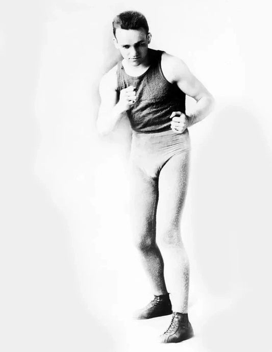 1898 Boxer Mike Gibbons Retro Historic Fighter Mma Picture Photo