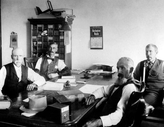 1898 Fergus County Commissioners Lewistown Montana Mt 300 Piece Jigsaw Puzzle