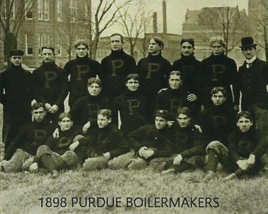 1898 Purdue Boilermakers Team Keychain Picture Ncaa Football