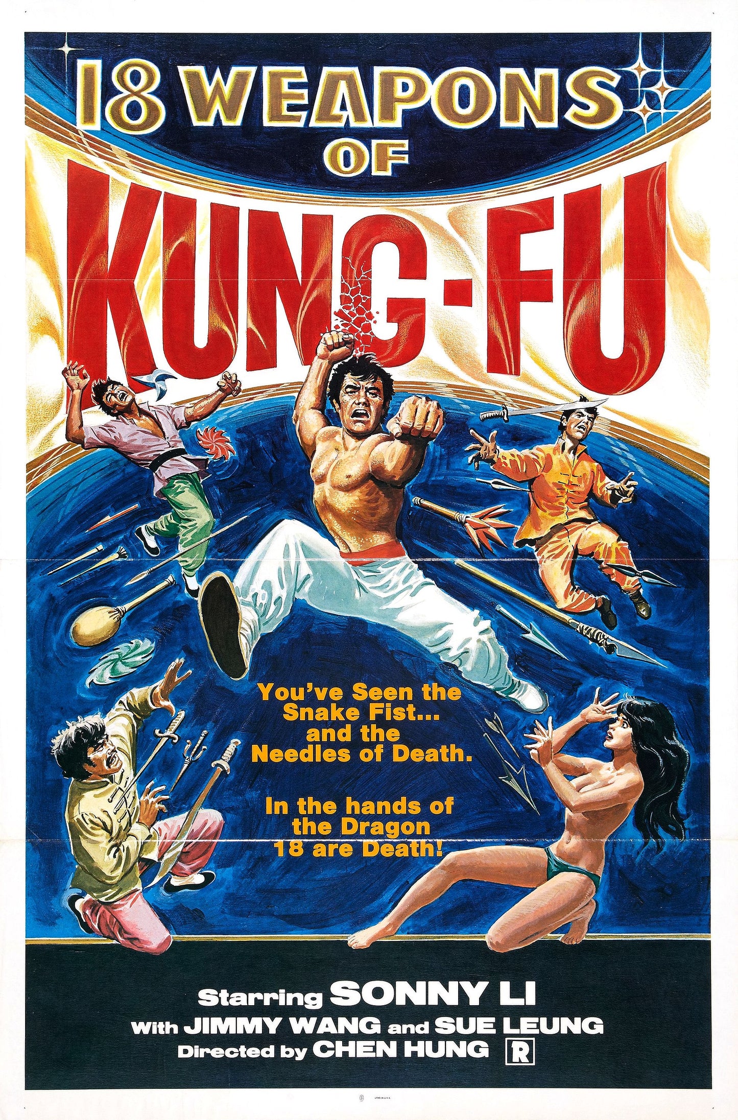 18 Weapons Of Kung Fu 01 Movie Magnet