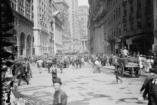 1900 Broad Street Curb Market New York City Old Vintage Keychain Reprint