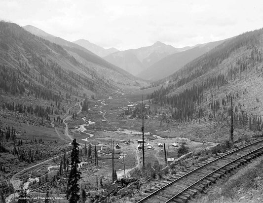 1900 Chattanooga Colorado Vintage Retro Old Reprint 300 Piece Jigsaw Puzzle