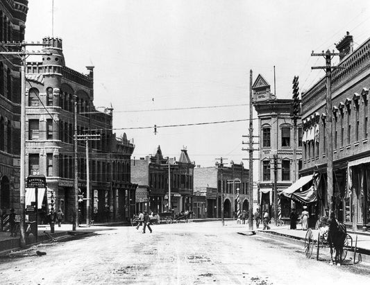 1900 Front Street, Missoula Montana Vintage Magnet Picture Reprint