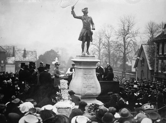 1900 Unveiling Wolfe Monument Westerham Vintage Old 300 Piece Jigsaw Puzzle