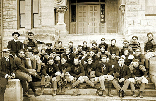 1901 Kansas University Football Team Vintage Old Magnet Reprint