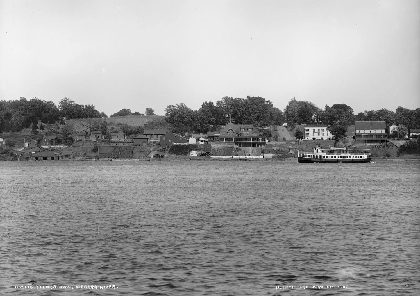 1901 Niagara River Lewiston, New York Ny Vintage Old 300 Piece Jigsaw Puzzle