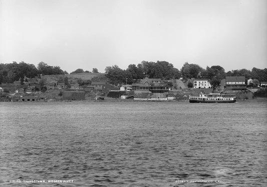 1901 Niagara River Lewiston, New York Ny Vintage Old 300 Piece Jigsaw Puzzle