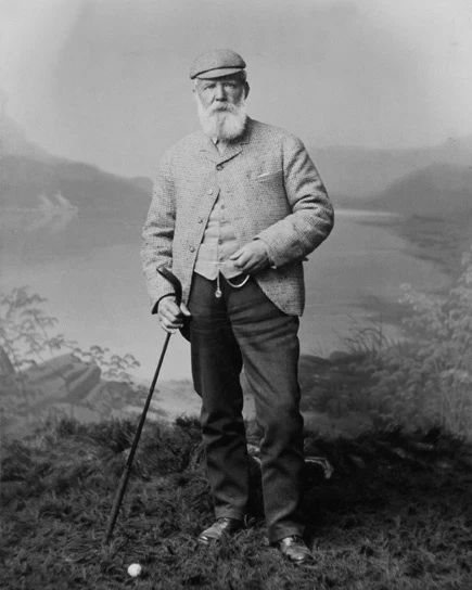 1901 Pioneer Golfer Old Tom Morris Photo Vintage Glossy Print PGA Poster