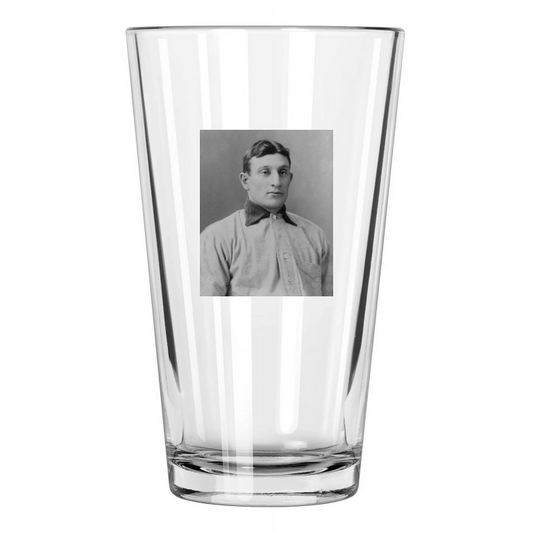 1902 Pittsburgh Pirates Honus Wagner T206 Cabinet Portrait Pint Beer Glass
