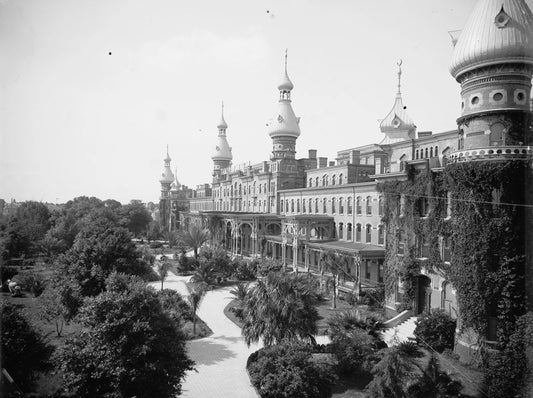 1902 Tampa Bay Hotel Florida Retro Vintage Old Reprint 300 Piece Jigsaw Puzzle