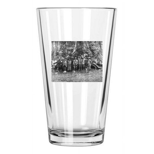 1903 President Theodore 'Teddy' Roosevelt With John Muir Pint Beer Glass