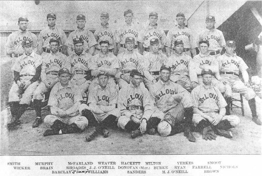 1903 St. Louis Cardinals Team Magnet Baseball Picture Mlb