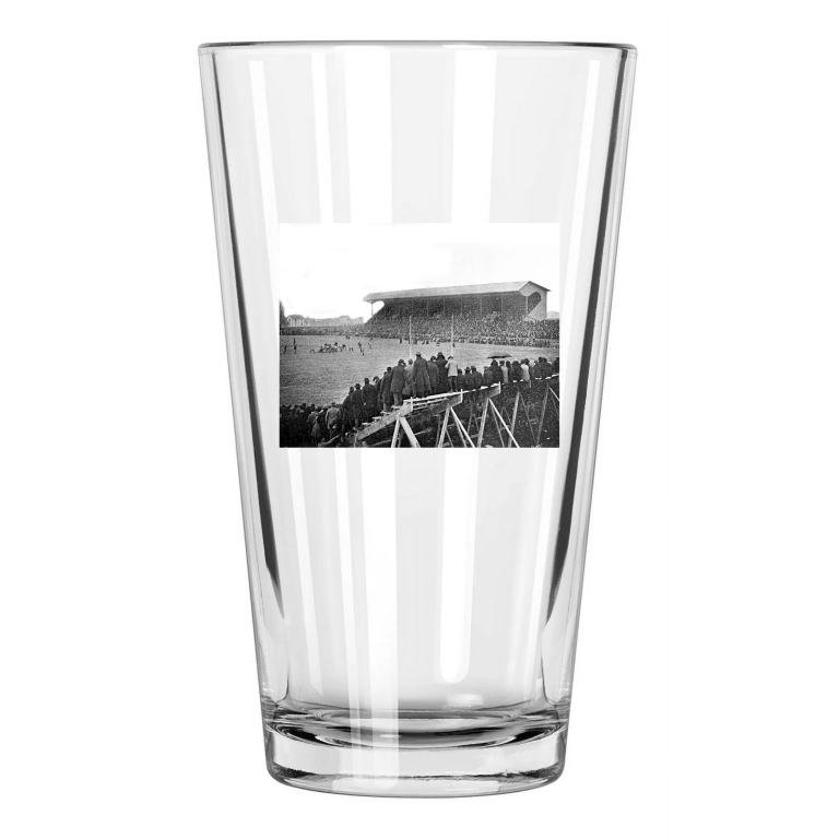 1904 Randall Field Photo Camp Stadium Wisconsin Badgers Pint Beer Drinking Glass