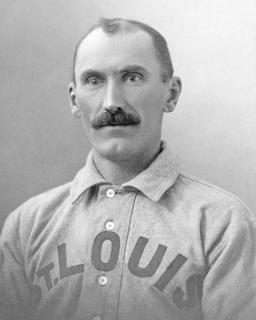 1904 St. Louis Cardinals Jake Beckley Glossy Keychain Baseball Print Hof 71