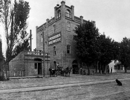 1905 C. Weisgerber Brewery Lewiston Id Old Photo Reprint 300 Piece Jigsaw Puzzle