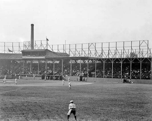 1905 Cleveland Indians League Park Glossy Photo Print Left Field Poster