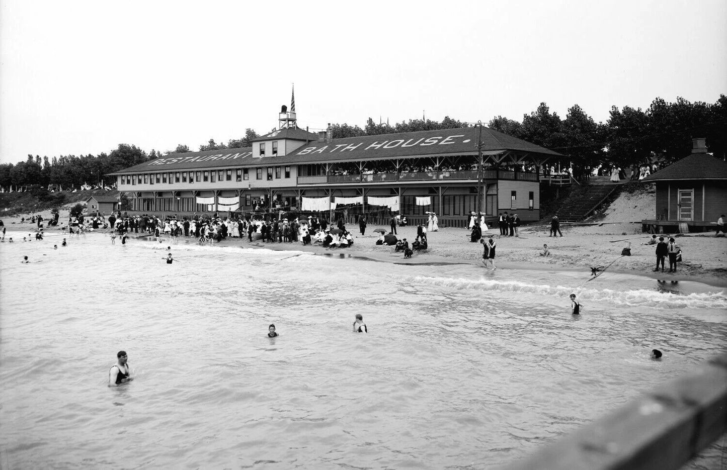 1905 Euclid Beach Cleveland Ohio Retro Old Vintage 300 Piece Jigsaw Puzzle