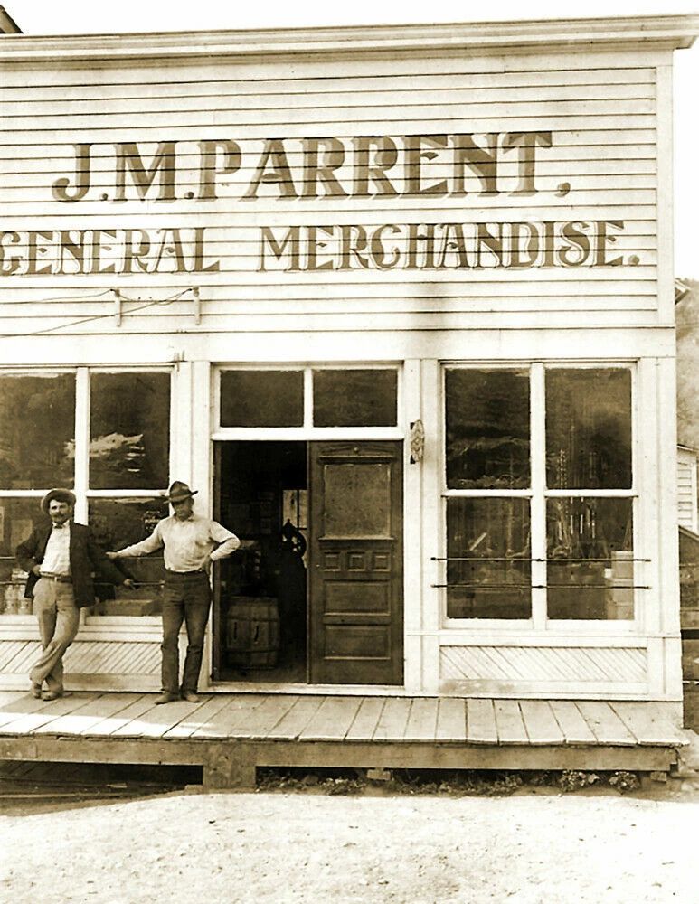 1905 J.M. Parrent General Store Kendall Mt Vintage Magnet Reprint