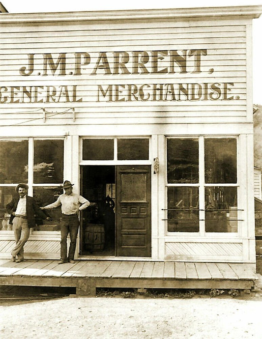1905 J.M. Parrent General Store Kendall Mt Vintage Magnet Reprint